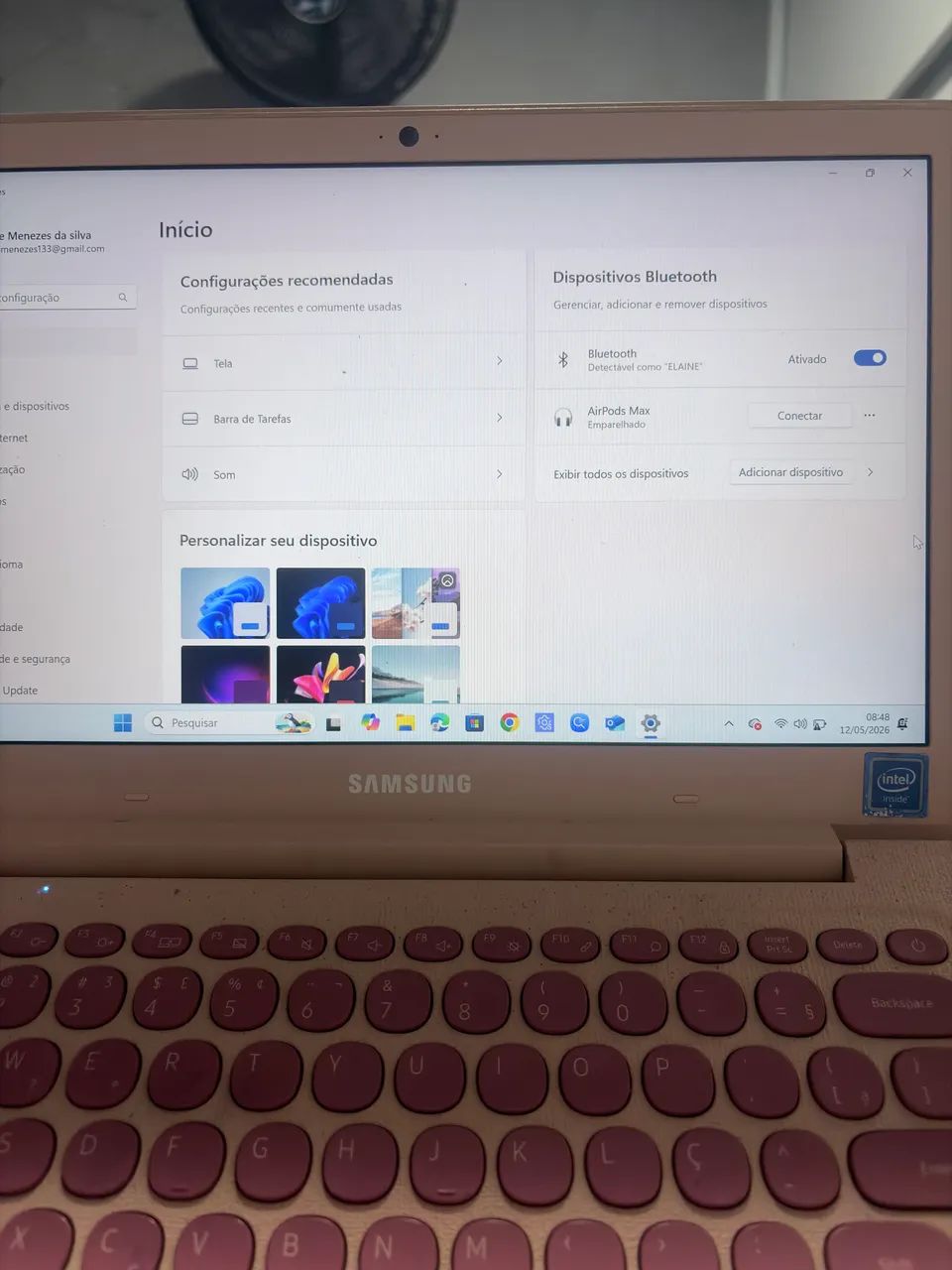 Notebook Samsung 
