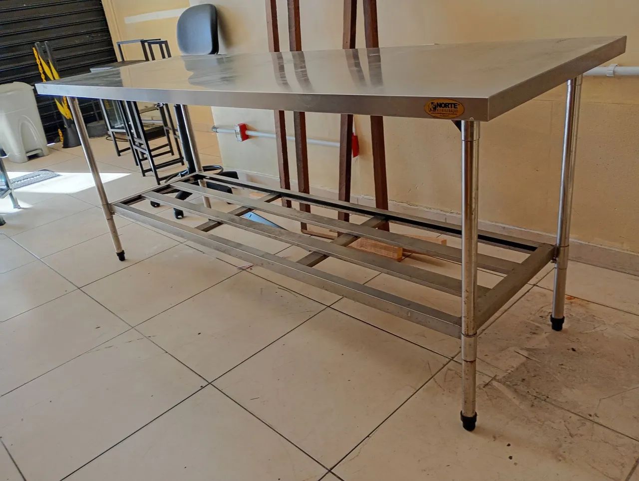 Mesa de inox desmontável  - Foto 2