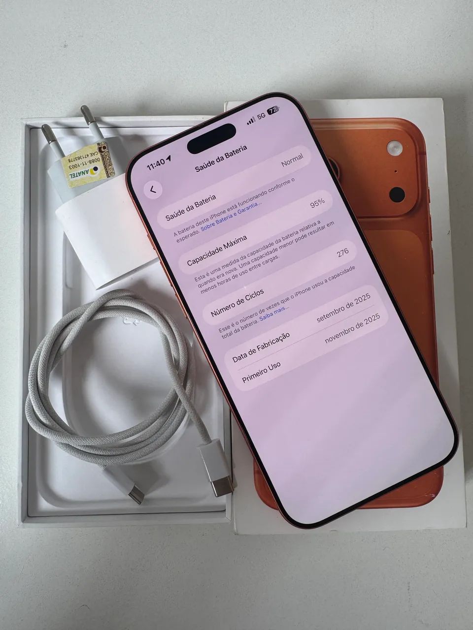 IPHONE 17 PRO MAX 256GB - ORANGE COSMIC - Foto 5