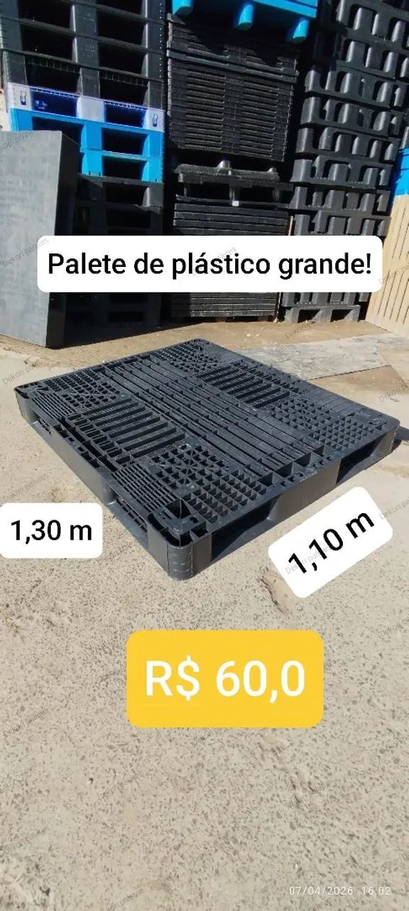 Paletes de plástico 