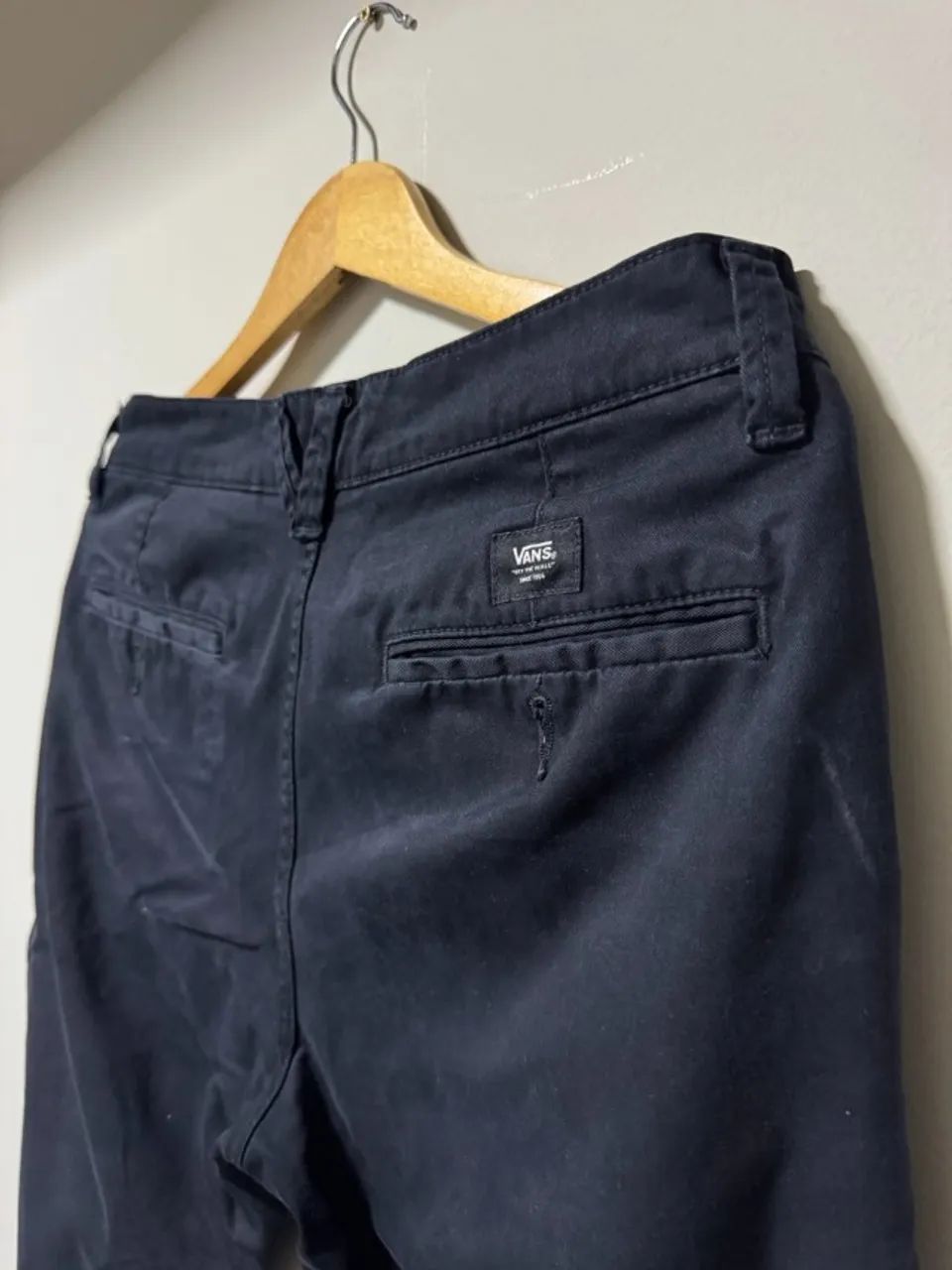 Calça Vans Authentic Chino Slim Jogger Black - Tamanho 38 - Foto 5