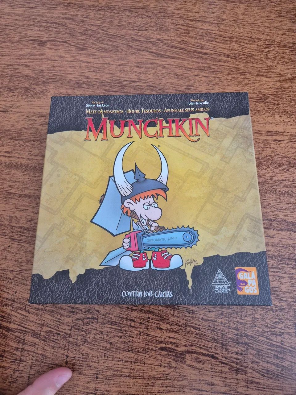 Munchkin (jogo de cartas) completo e em português