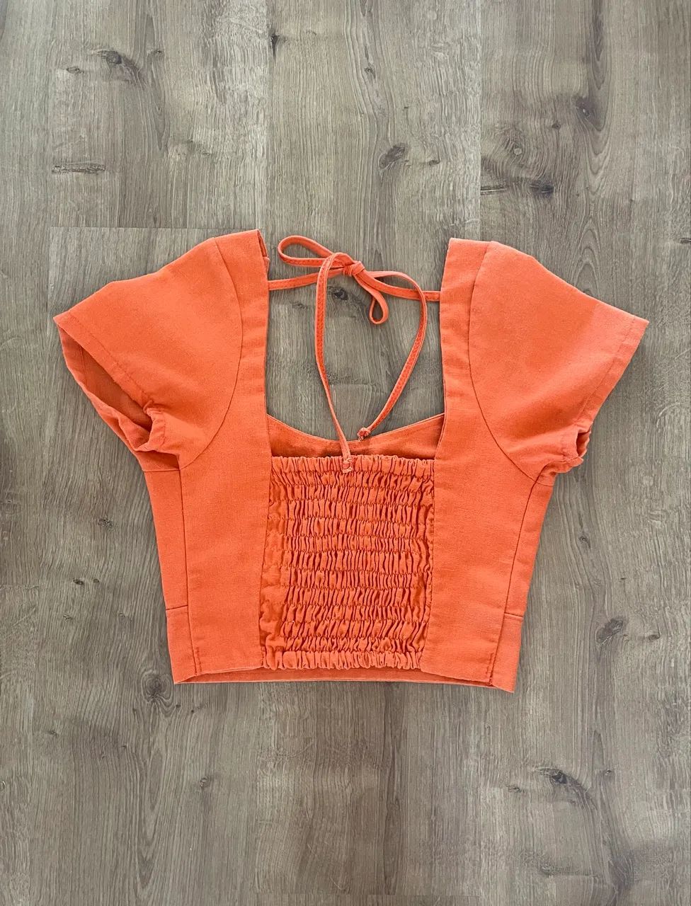 Cropped tam PP laranja da Pop Me - Foto 5