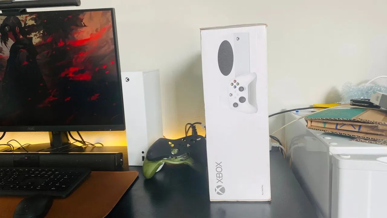 Xbox series S 2 controles 