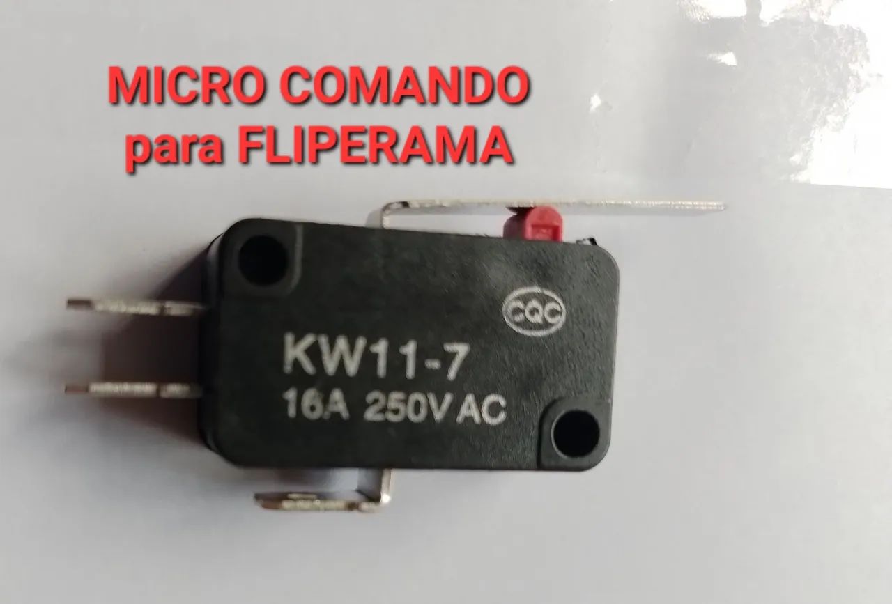 Comando fliperama arcade original com micros - Foto 4