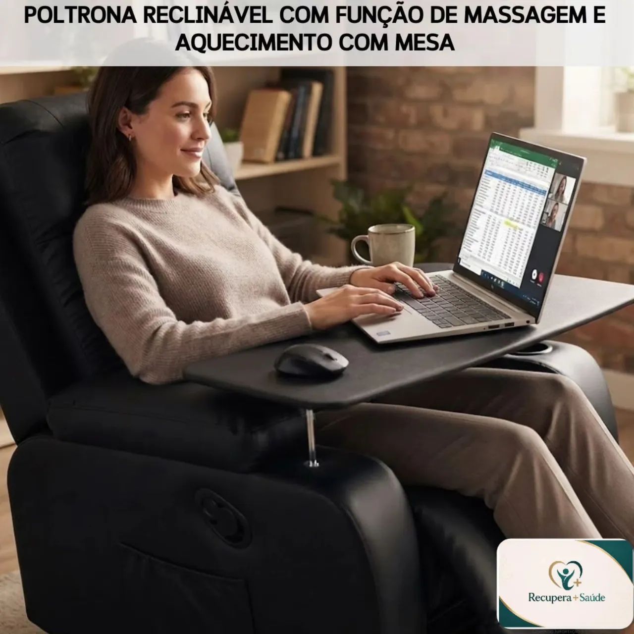 Aluguel de Poltrona reclinável para pós operatório. - Foto 2