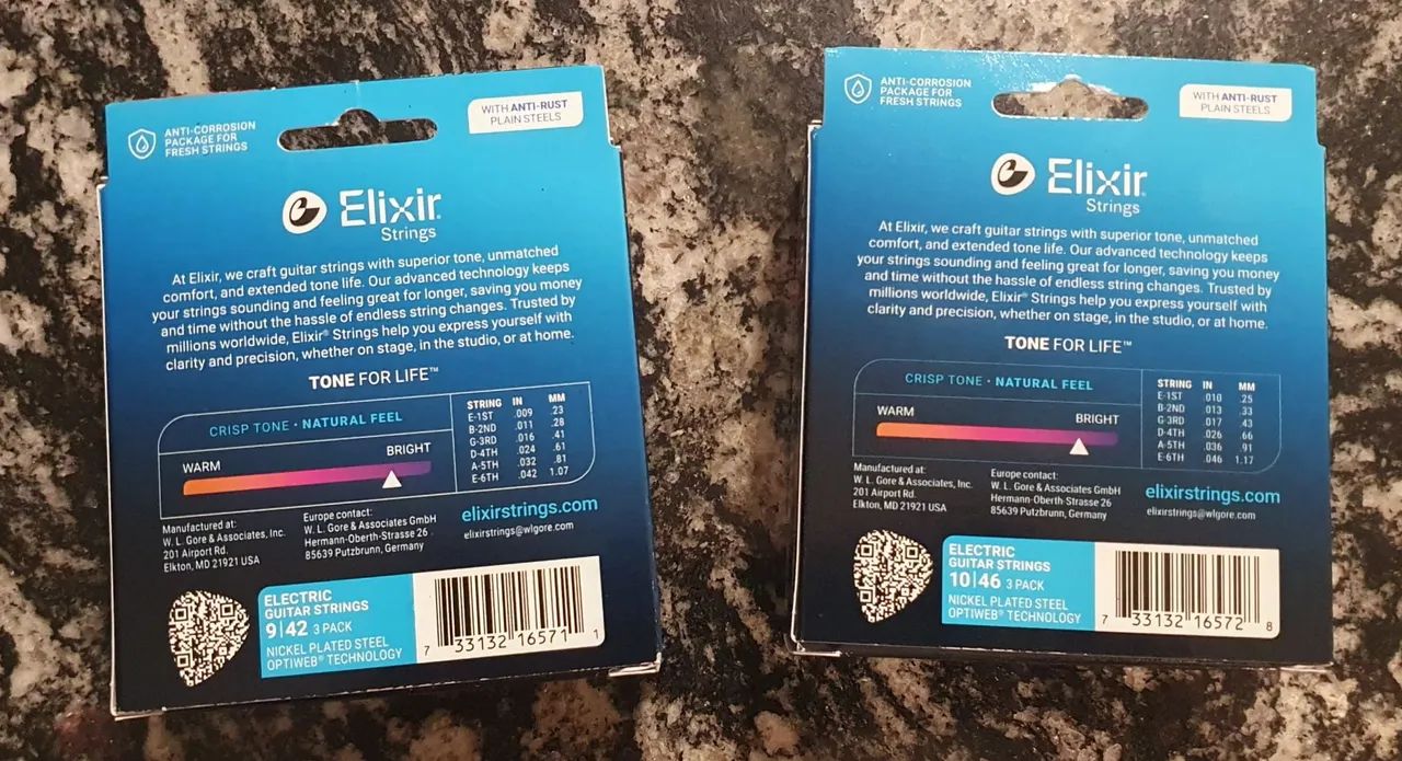 Cordas Elixir Optiweb para guitarra  - Foto 4