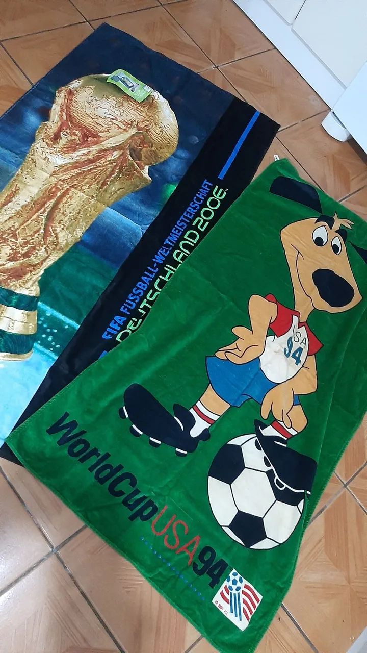 Toalhas Copa do Mundo 1994  e 2006