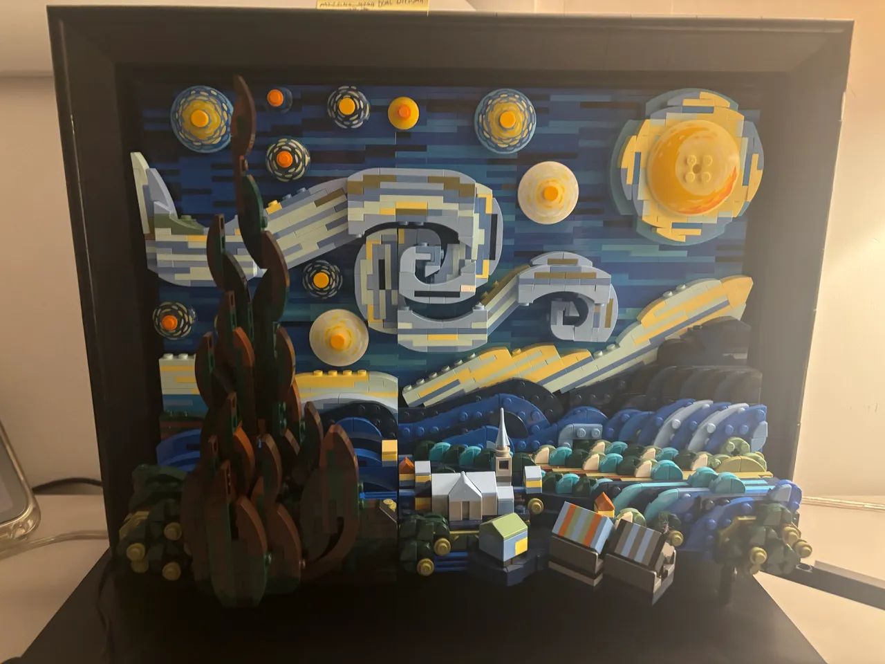 LEGO Ideas Vincent Van Gogh A Noite Estrelada 21333 - Foto 2
