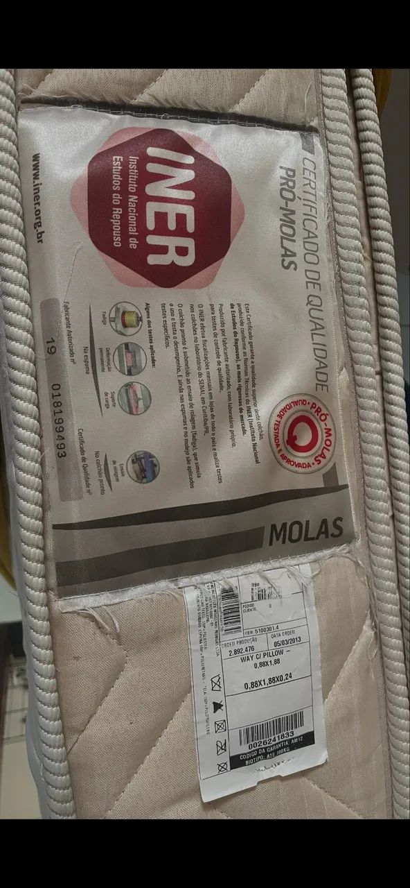 Cama box solteiro, perfeito estado  - Foto 2