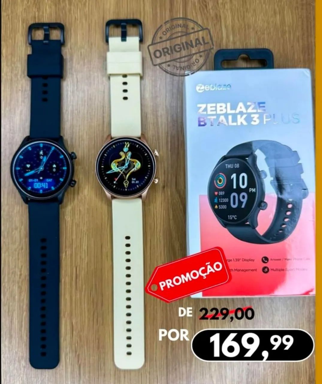 SmartWhath (Relógio Digital) Zeblaze BTalk 3 Plus - Foto 4