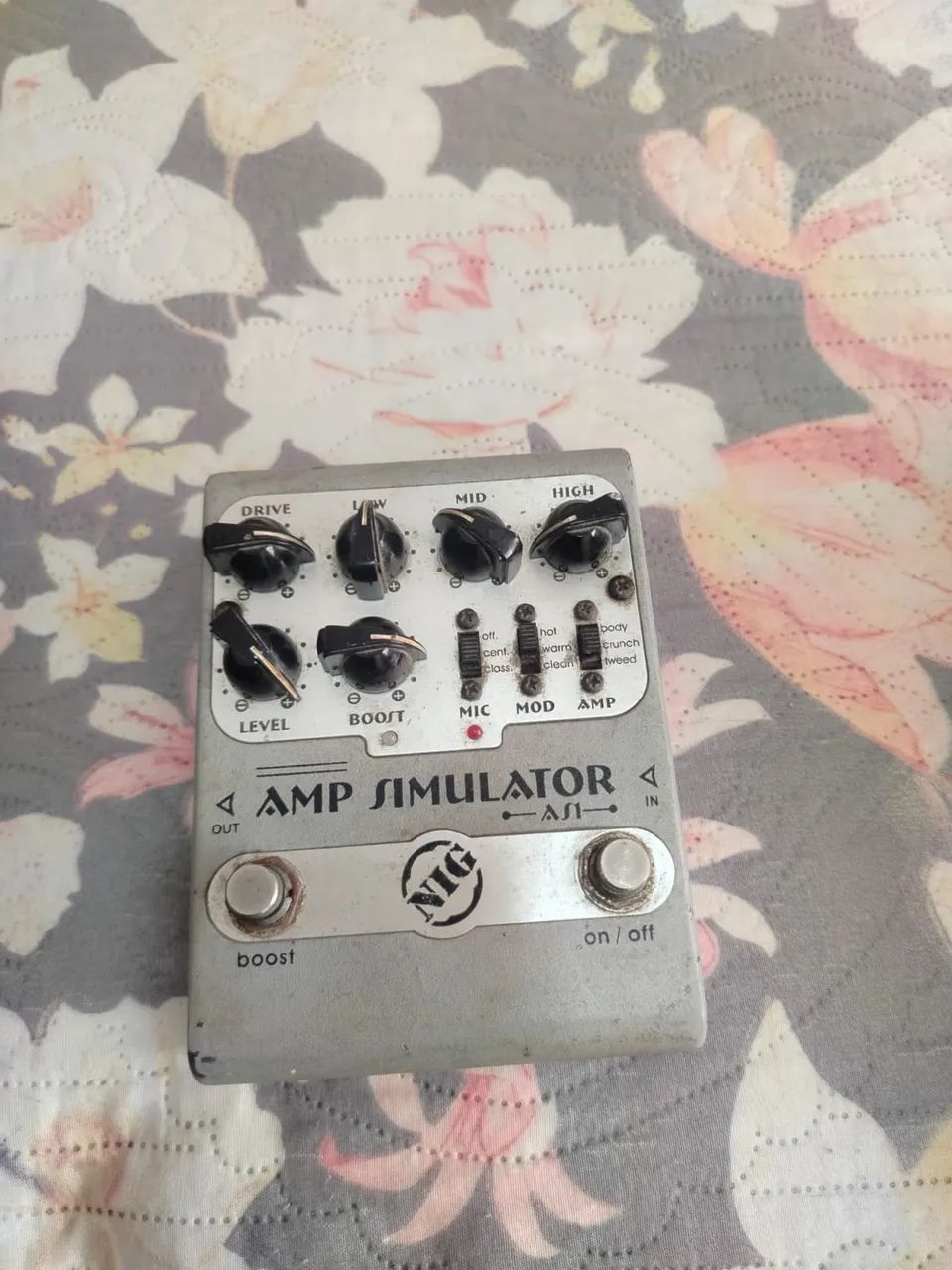 Pré amp guitarra