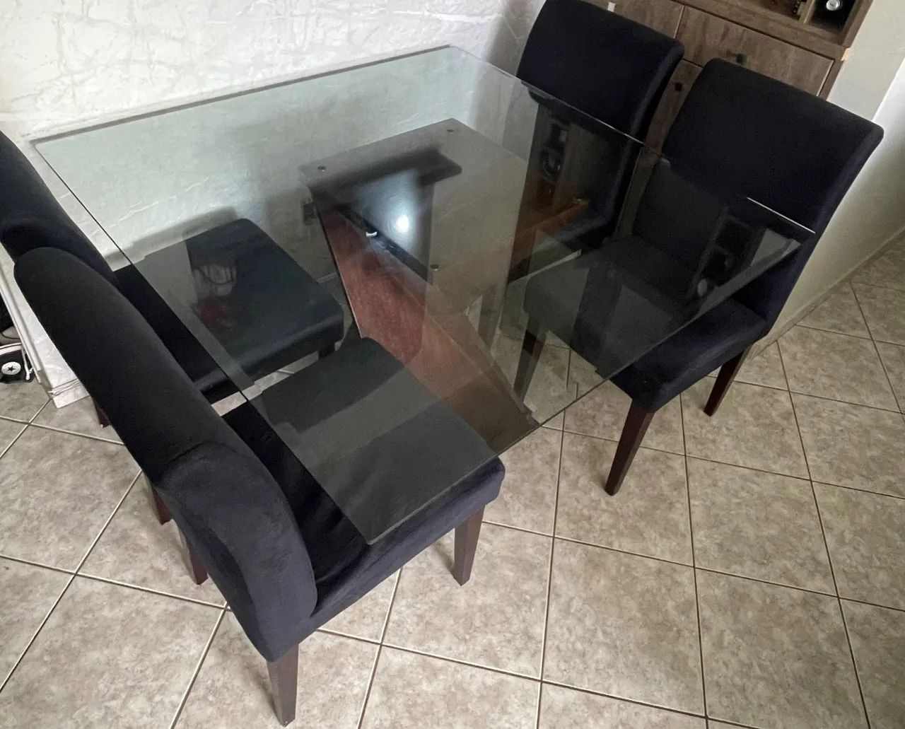 Mesa com 4 cadeiras  - Foto 4