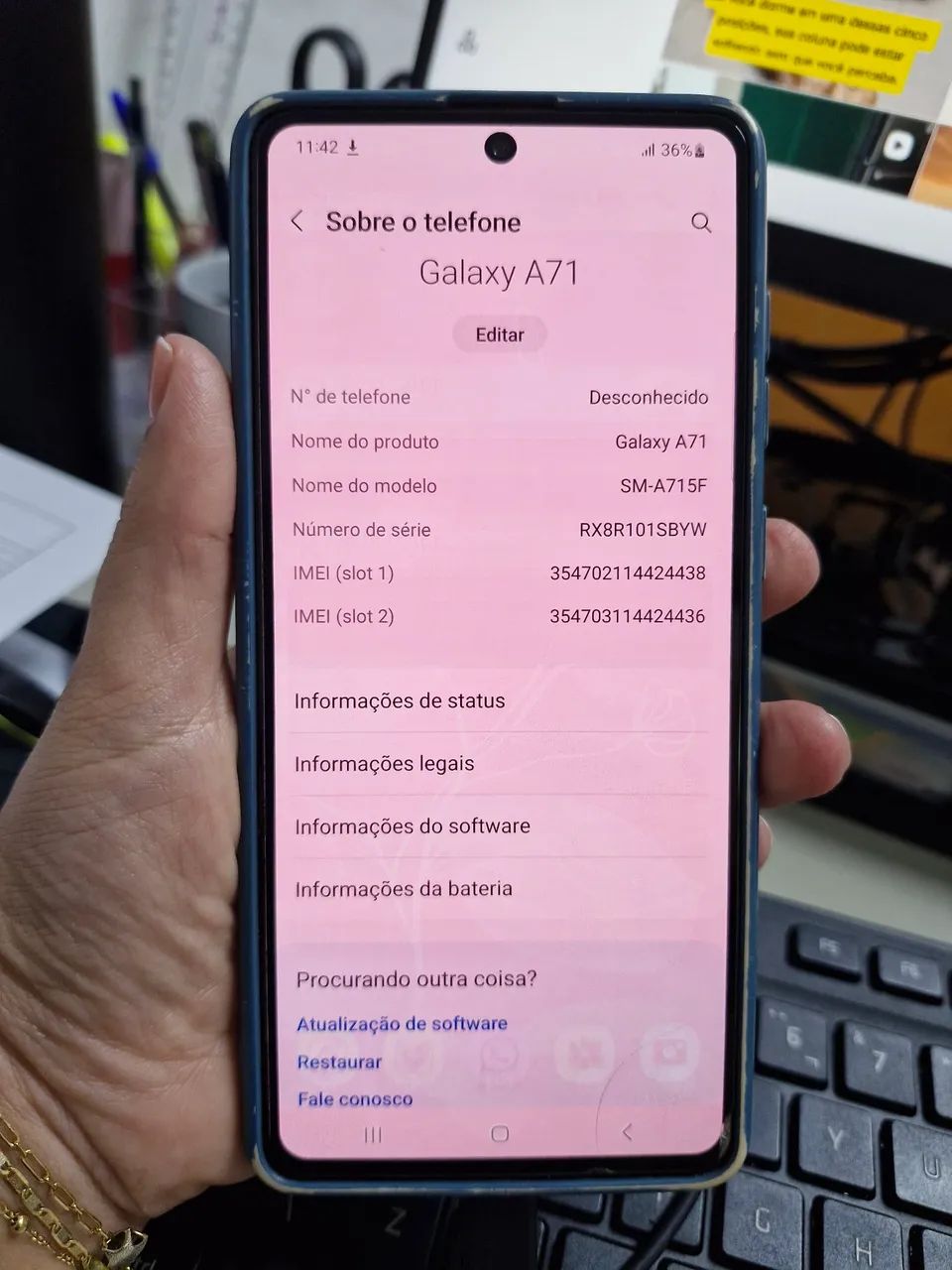 Samsung Galaxy A71 - Foto 2