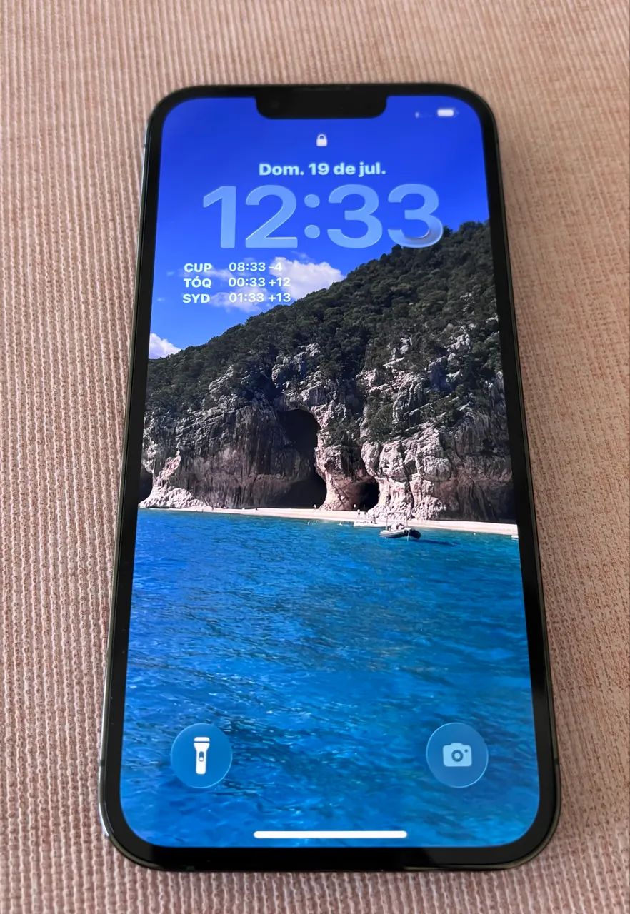 iPhone 13 Pro 128GB excelente estado com bateria zero