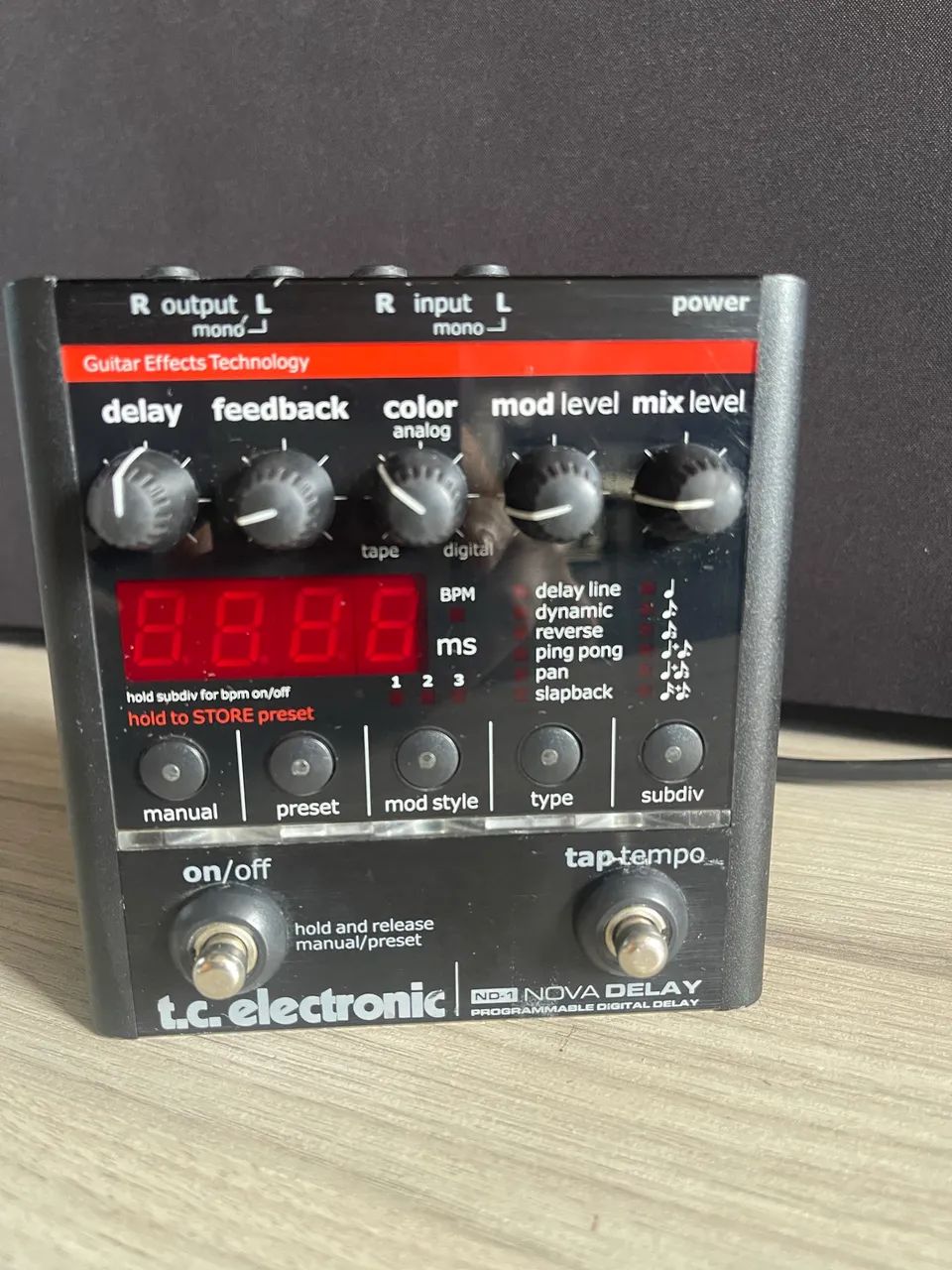 Pedal Nova delay nd1  - Foto 2