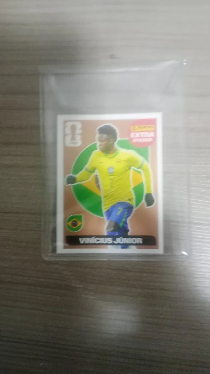 figurinha vini jr bronze 