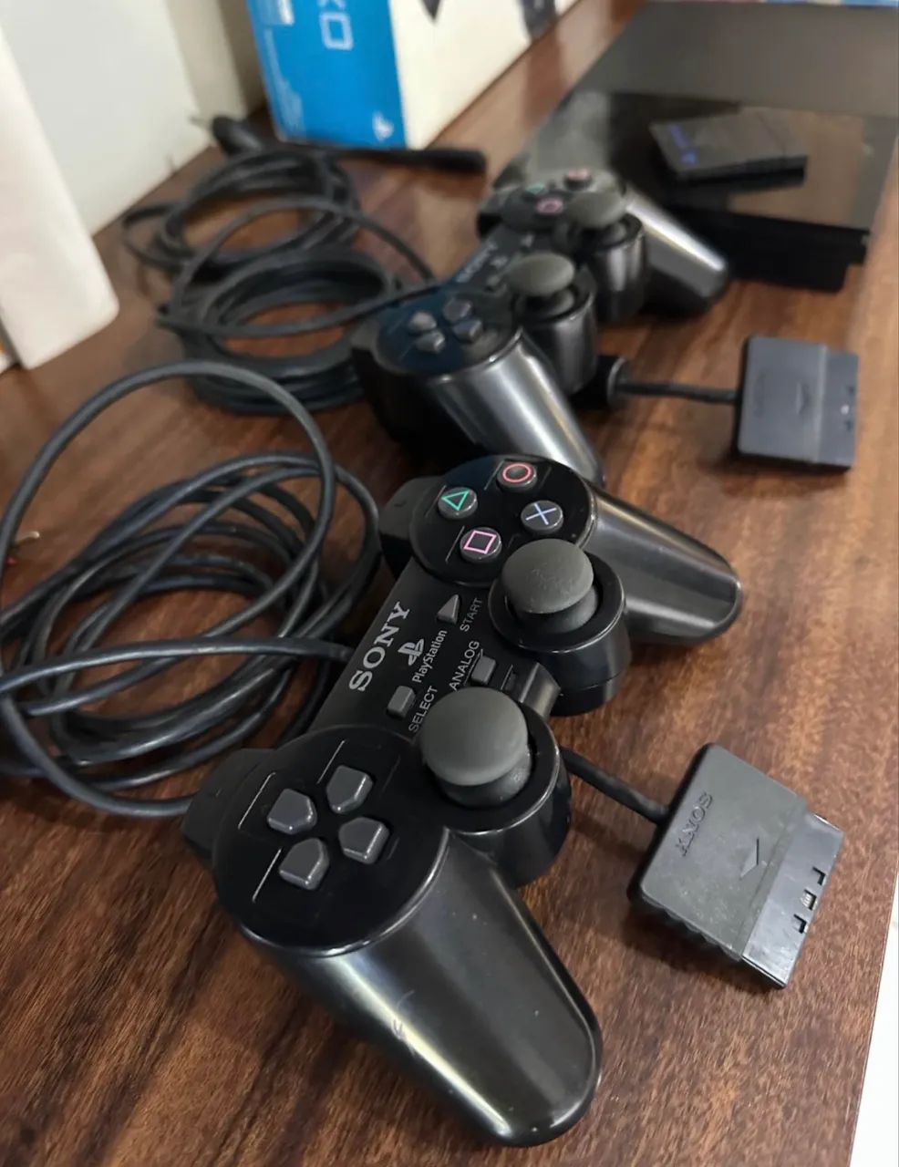 PLAYSTATION 2 NA CAIXA