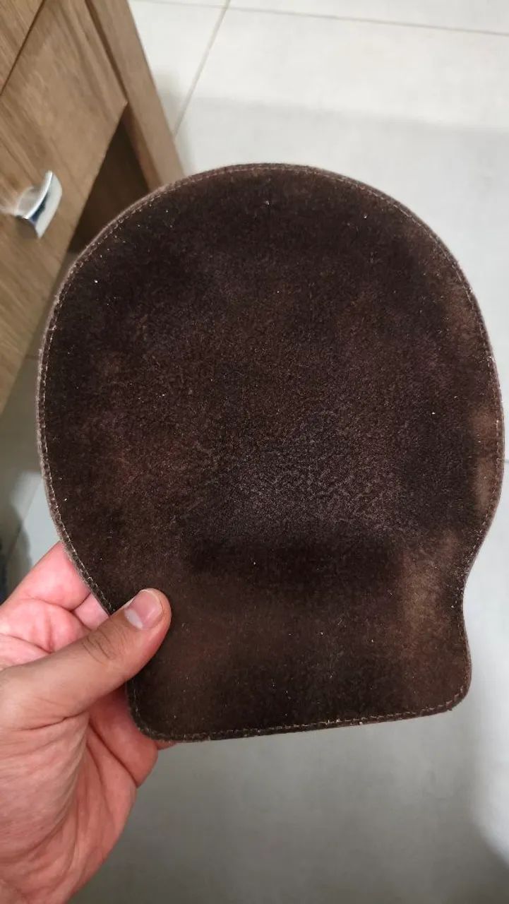 Mousepad Galvani Original em Couro Natural com Apoio Ergonômico - Foto 2
