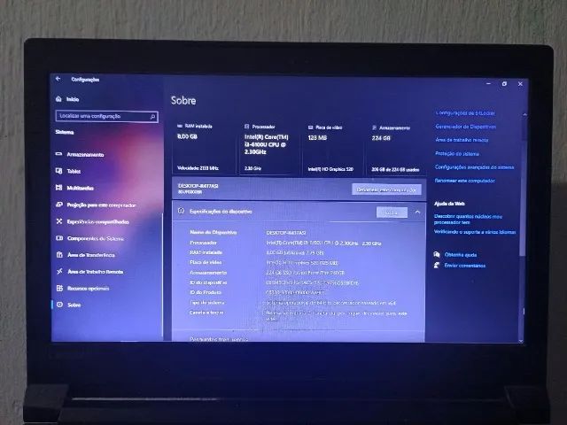 Notebook Lenovo V310-14ISK - Foto 4