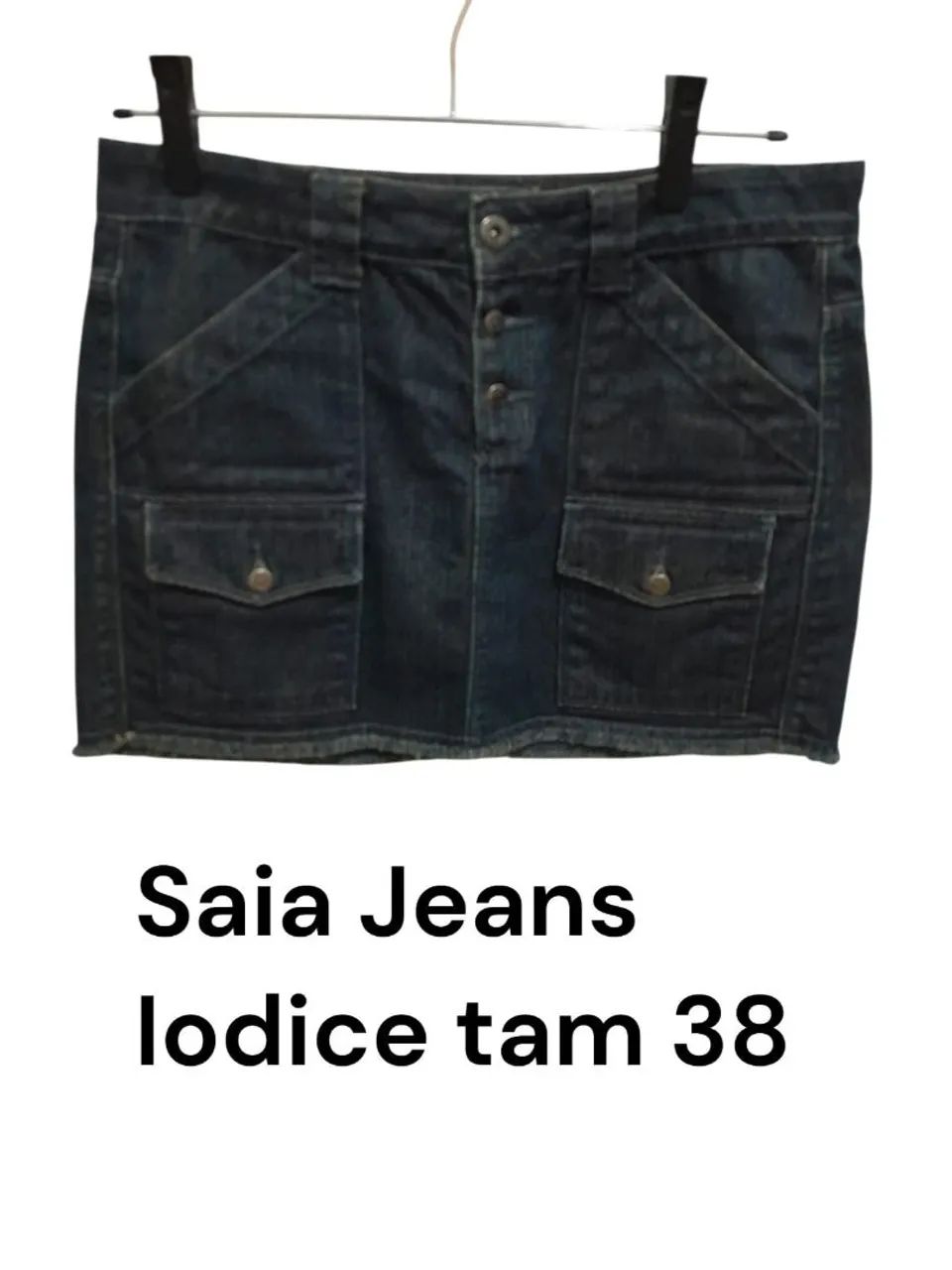 Saia jeans 