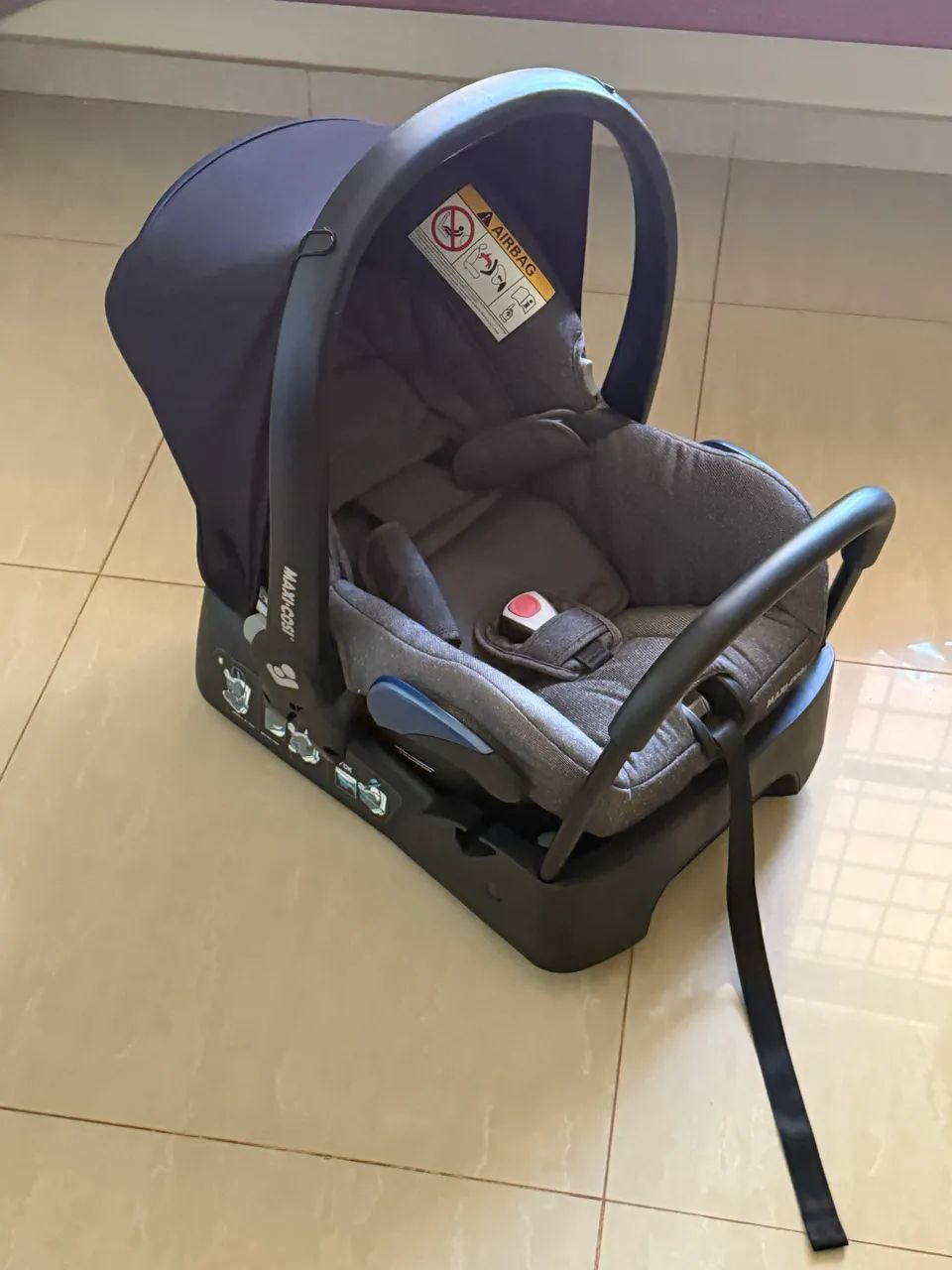Bebê conforto Maxi Cosi Sparkilng Grey - Foto 4