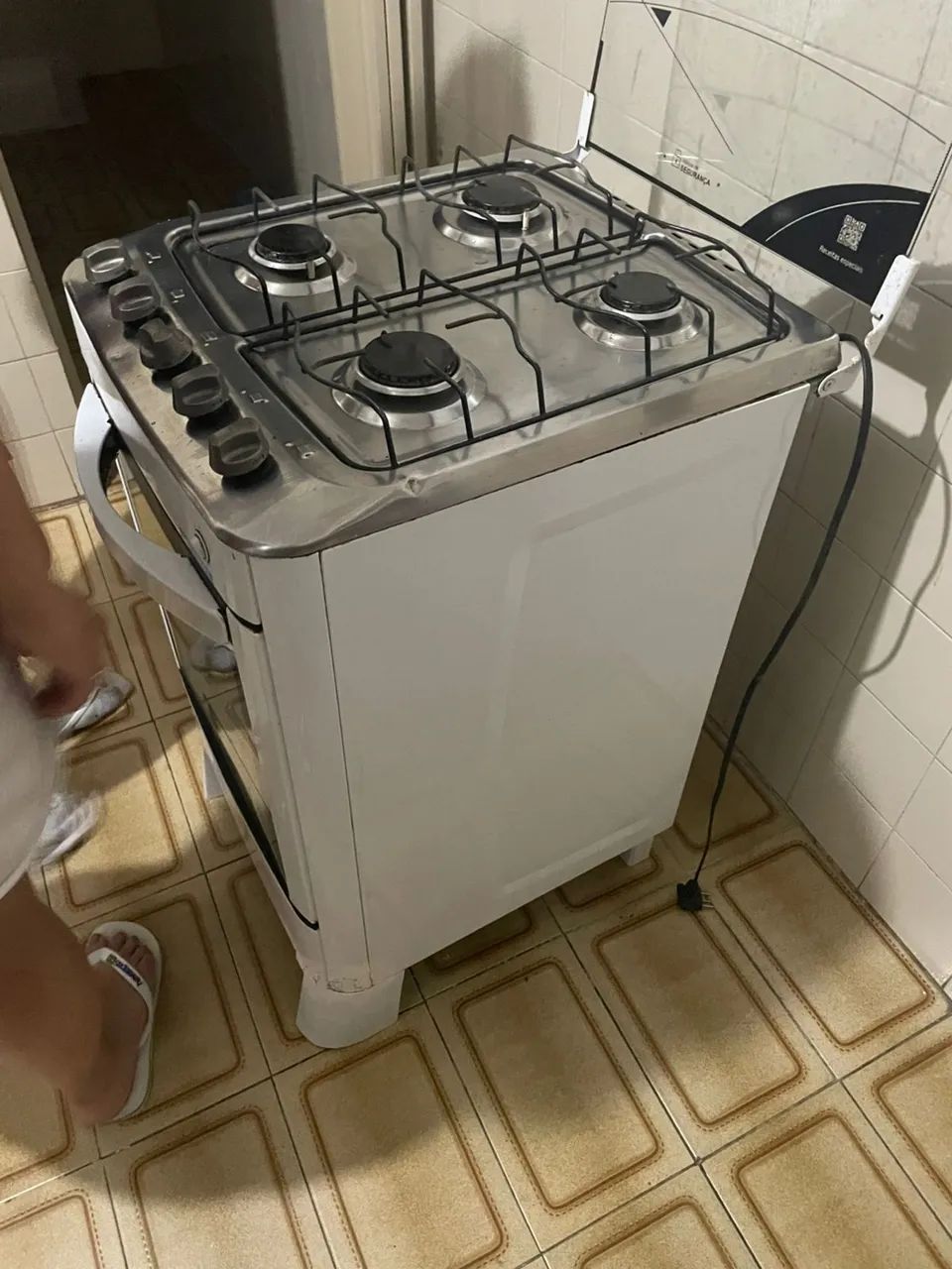 Fogão funciona perfeitamente !  - Foto 4