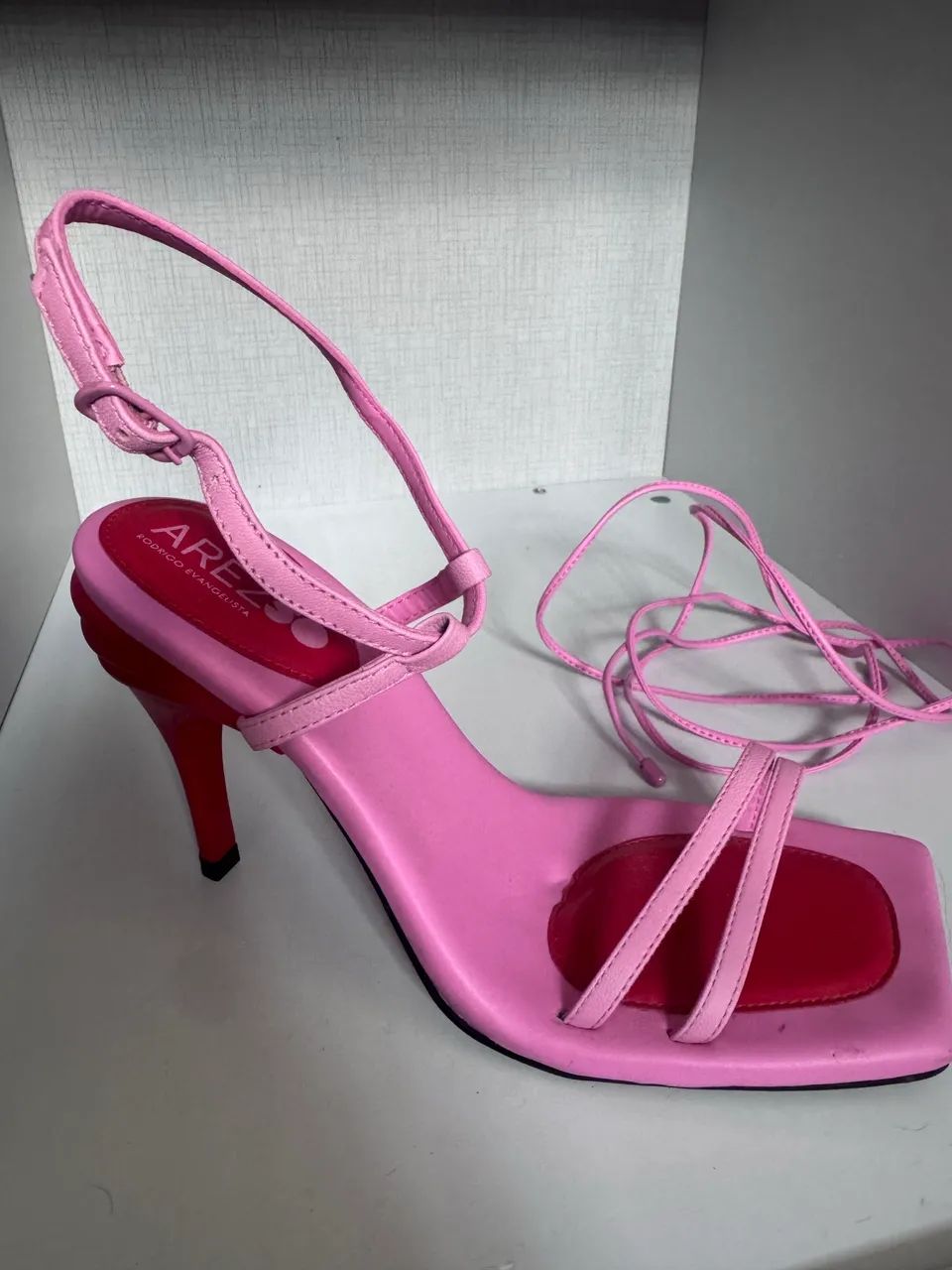 Sandália Arezzo Rosa - Foto 5