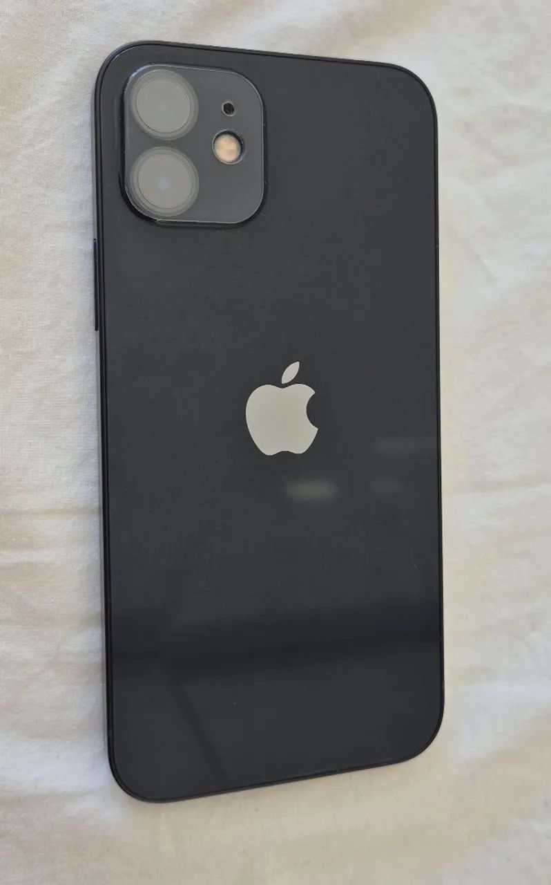 iPhone 12 | 64gb | Preto | Funcionando Perfeitamente | Bateria 76% 