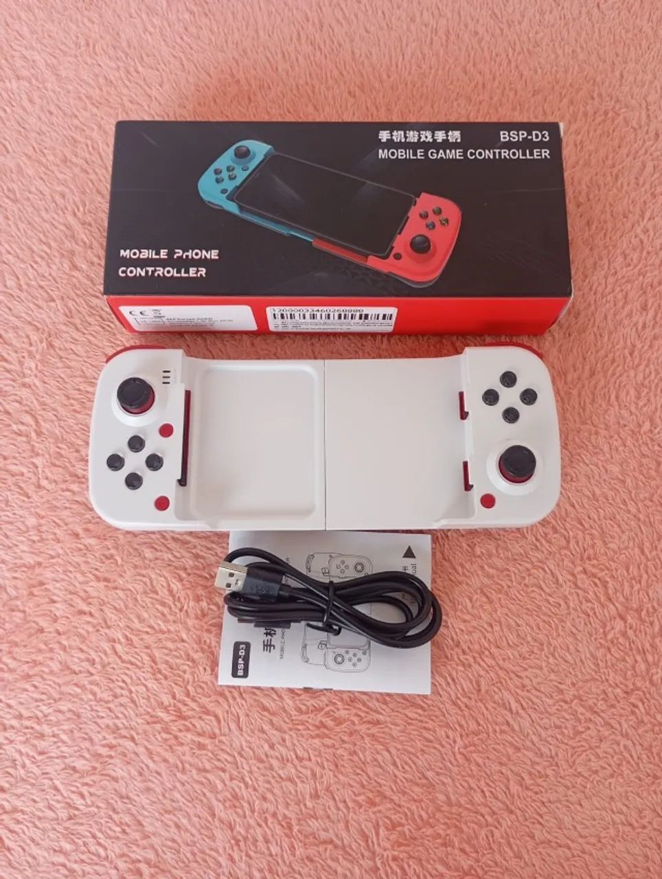  Controle Gamer BSP-D3 p/ Celular, PC e Nintendo Switch Descrição: - Foto 2
