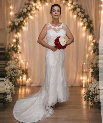 LINDO VESTIDO DE NOIVA  - Foto 5