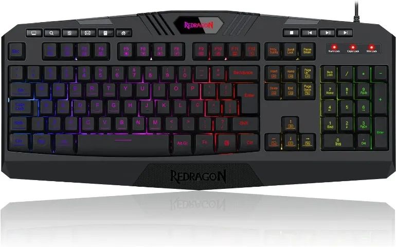 Teclado RGB Redragon Harpe- Lacrado - Foto 3