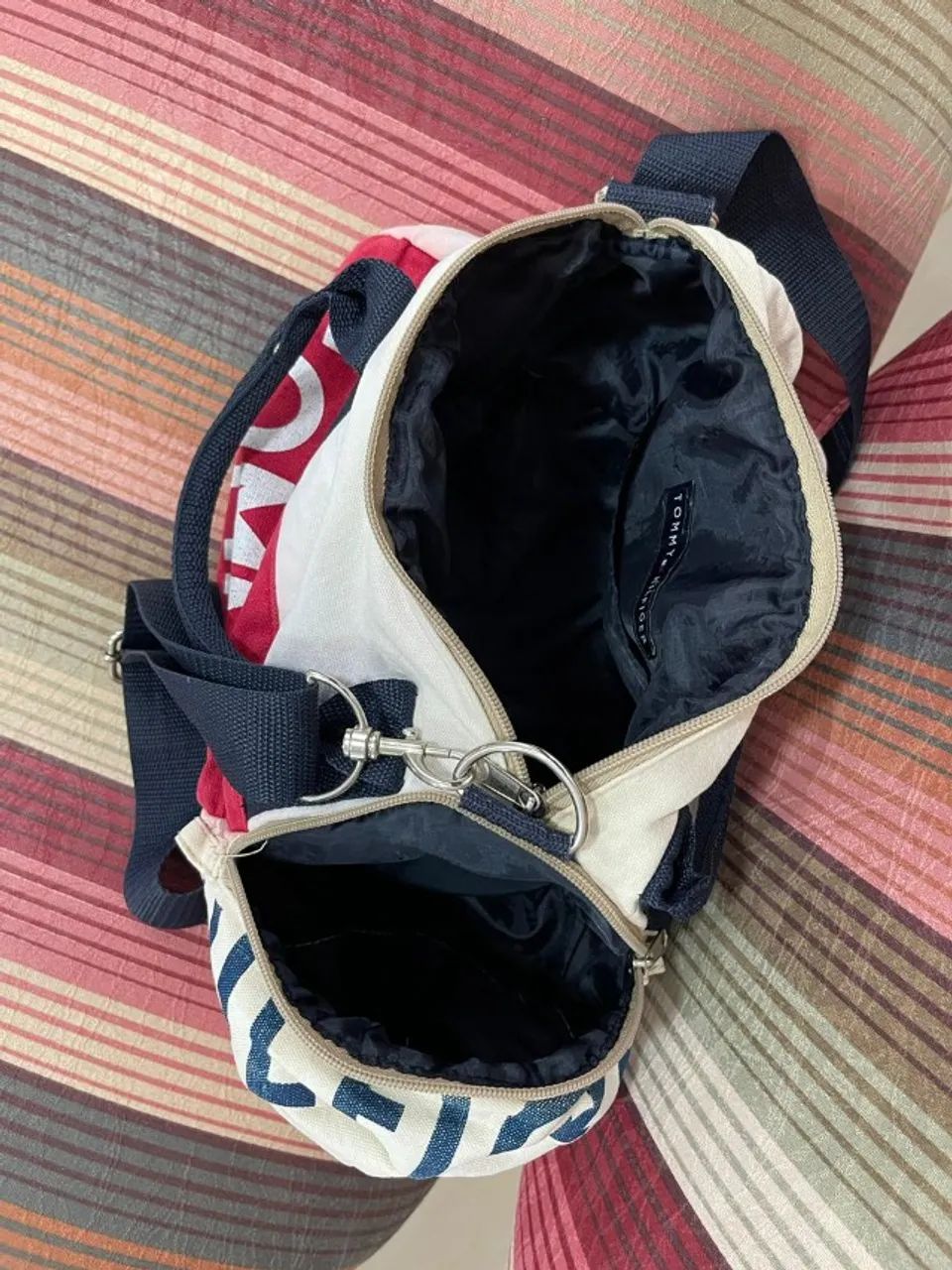 Bolsa mala Tommy Hilfiger original Bege - Foto 2