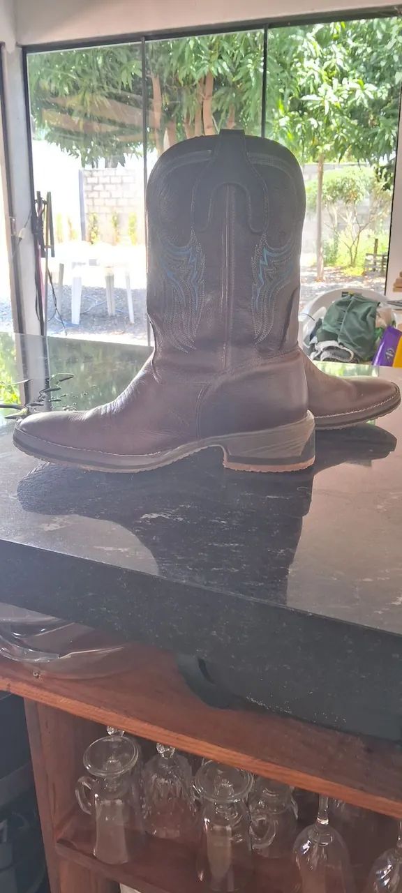Bota Goyaz ? Tamanho 41 ? Couro Legítimo - Foto 4