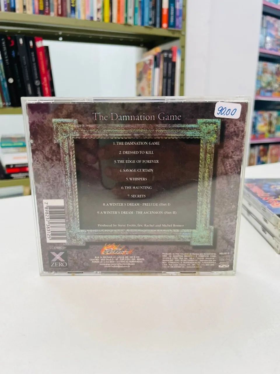 CD - SYMPHONY X - THE DAMNATION GAME - OBRA PRIMA  - Foto 3