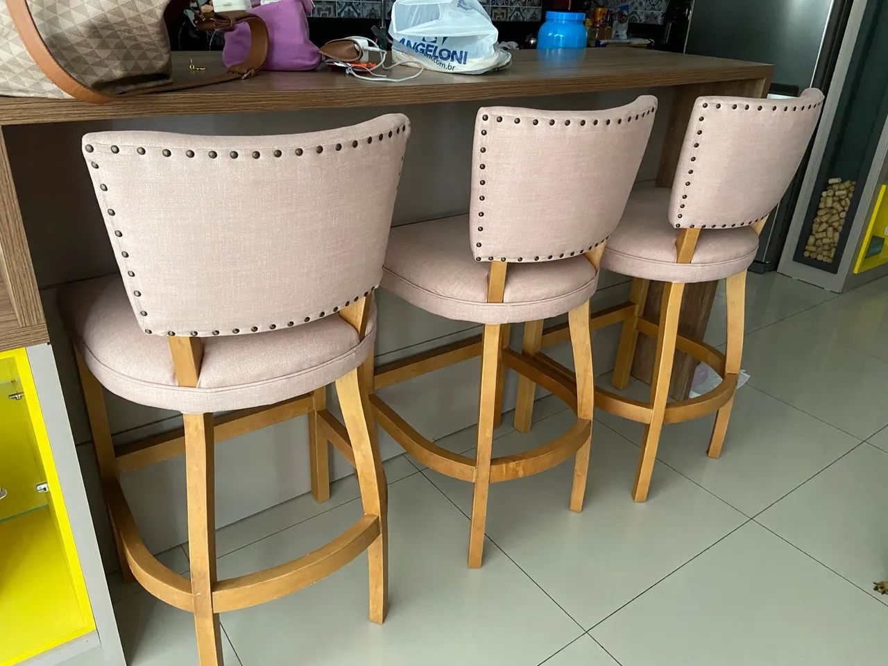 Trio de banquetas - Foto 5