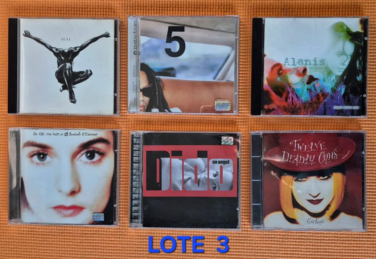 Lote de 06 CDs #3