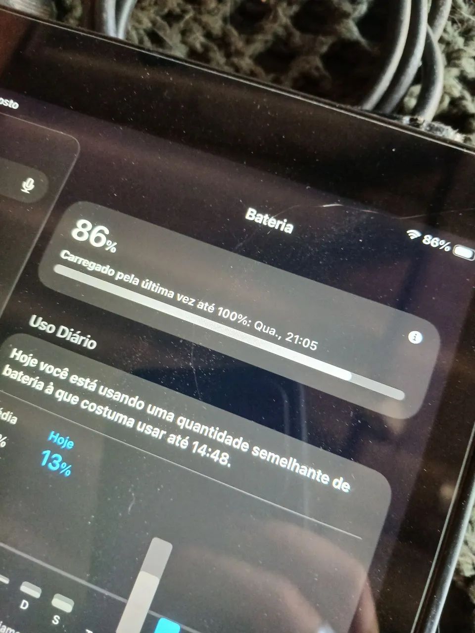 Ipad 256GB 9a geração + Pencil 1a geração  - Foto 2