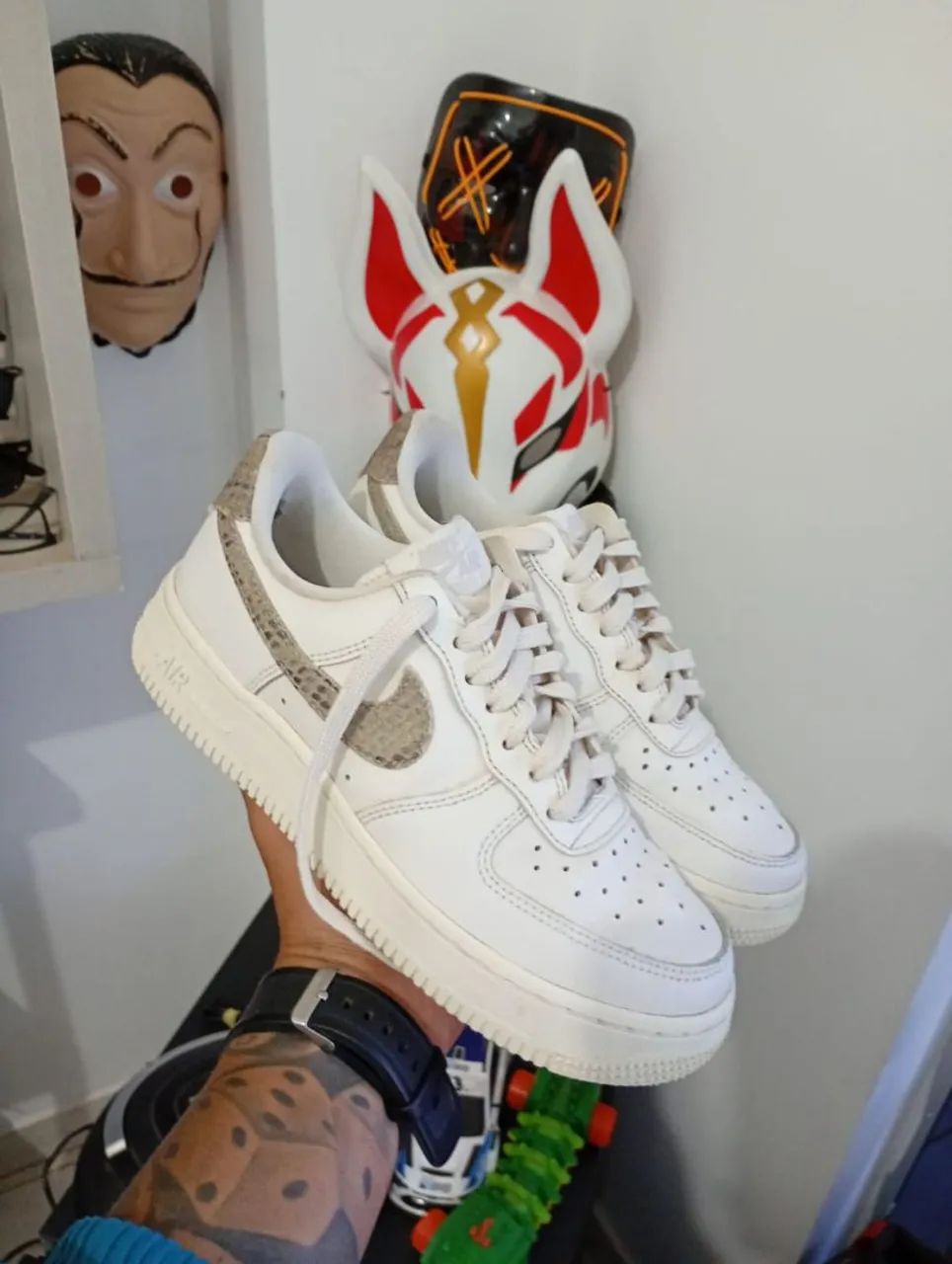 Tenis Nike Air Force 1 Low Snakeskin Phantom