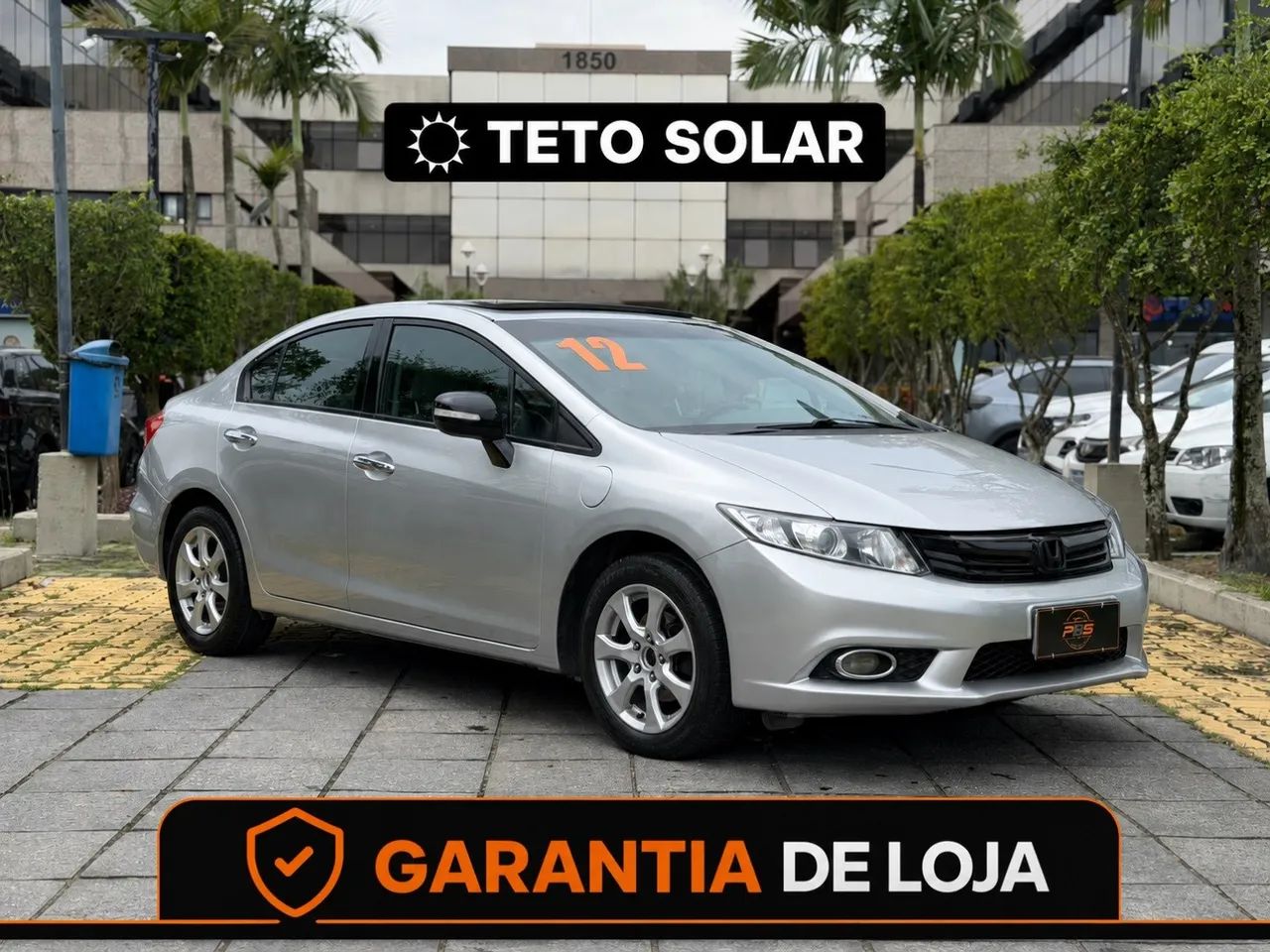 Honda Civic Civic Sedan EXS 1.8/1.8 Flex 16V Aut. 4p 2012