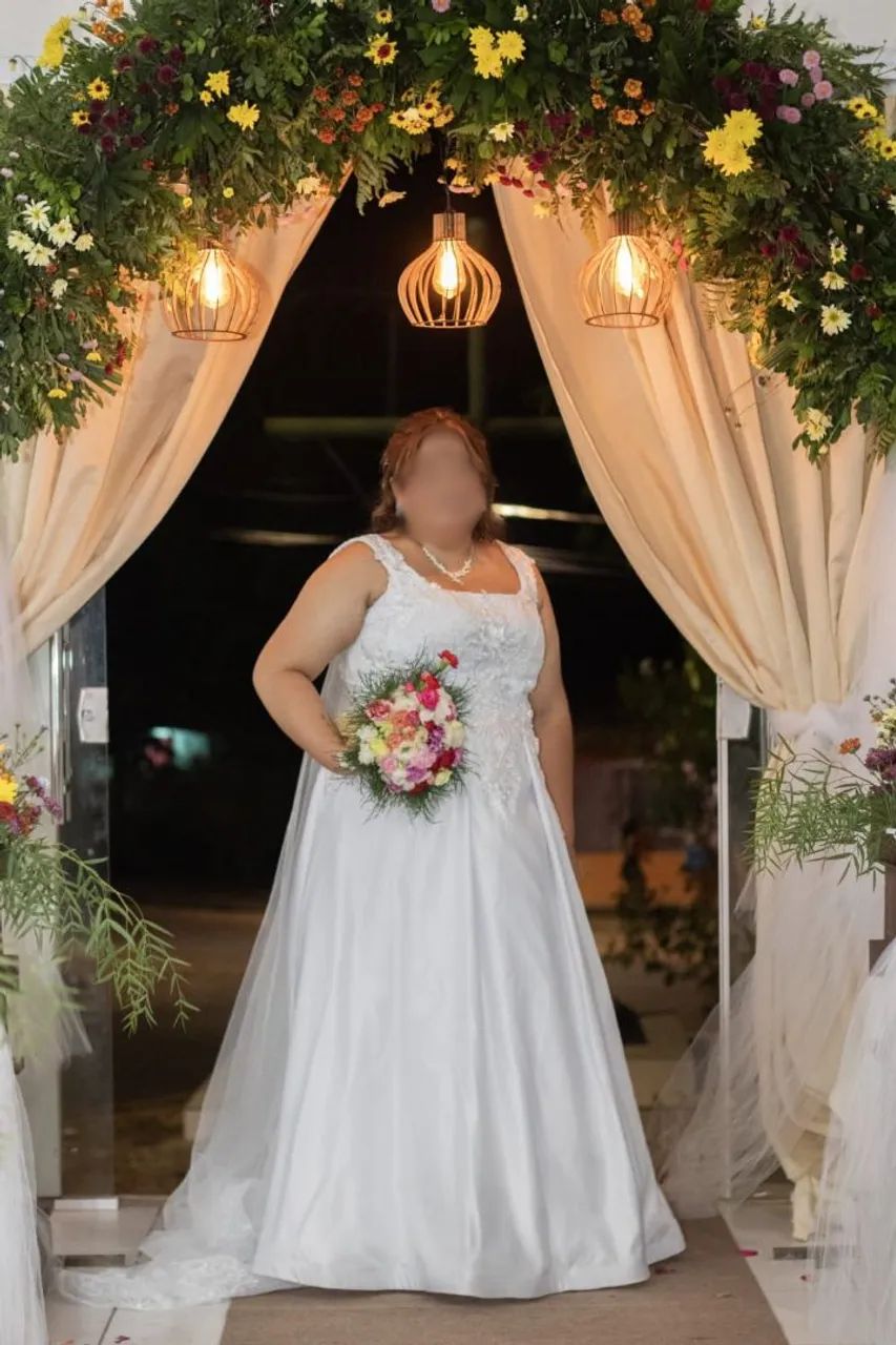 Vestido de noiva plus size