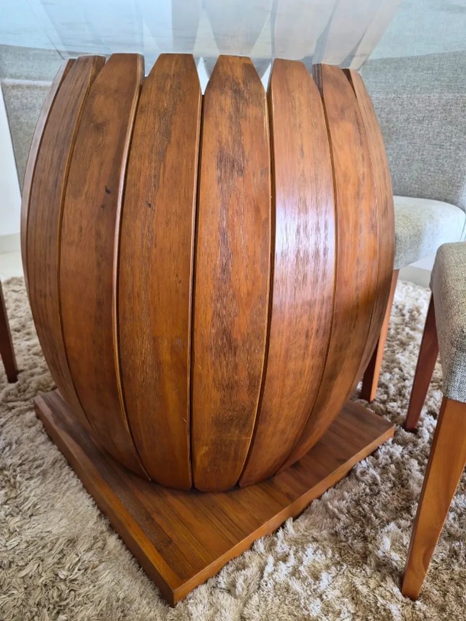 mesa de jantar redonda 