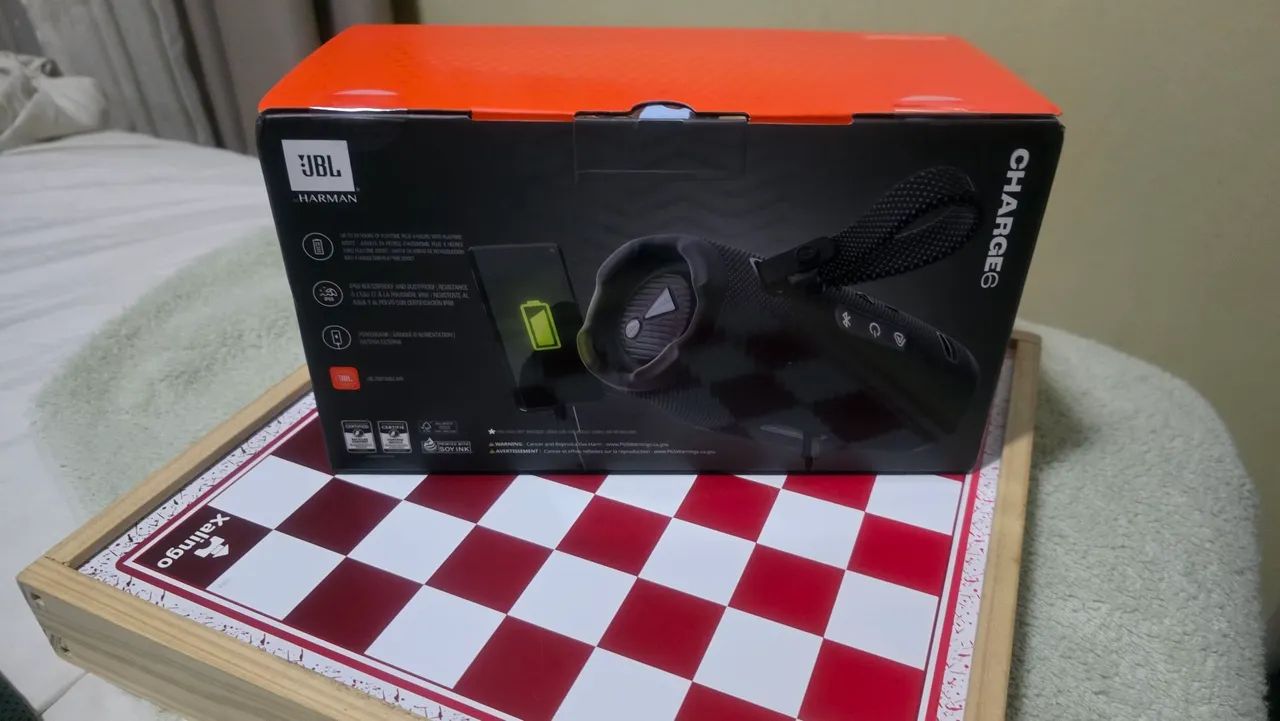 .caixa de som JBL charge 6 preta original  - Foto 2