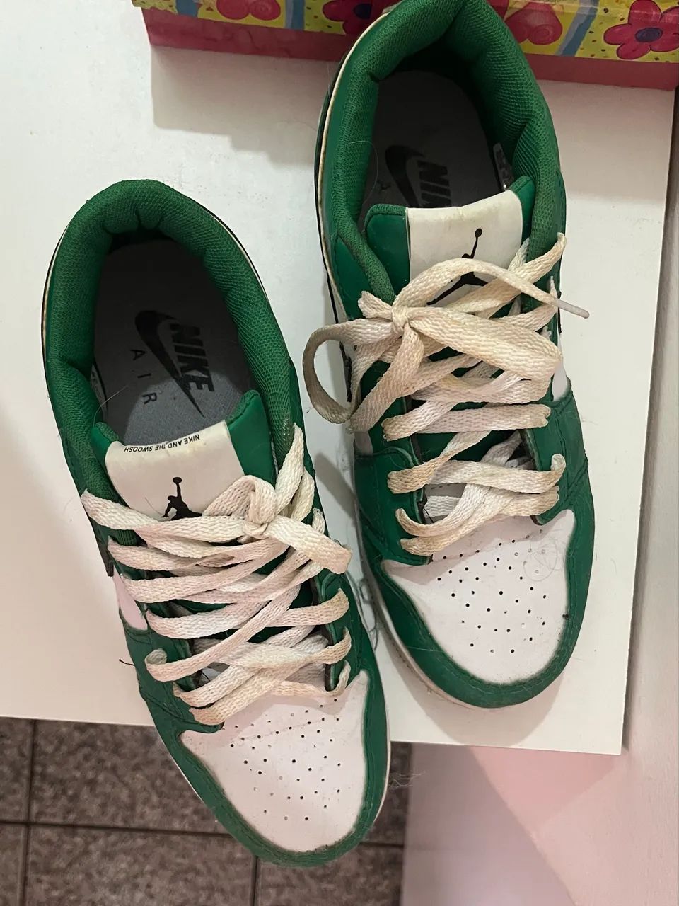 Tênis Nike Air Verde  - Foto 5