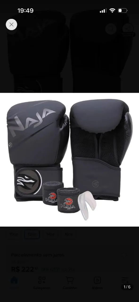 Luva de muay thai - Foto 2