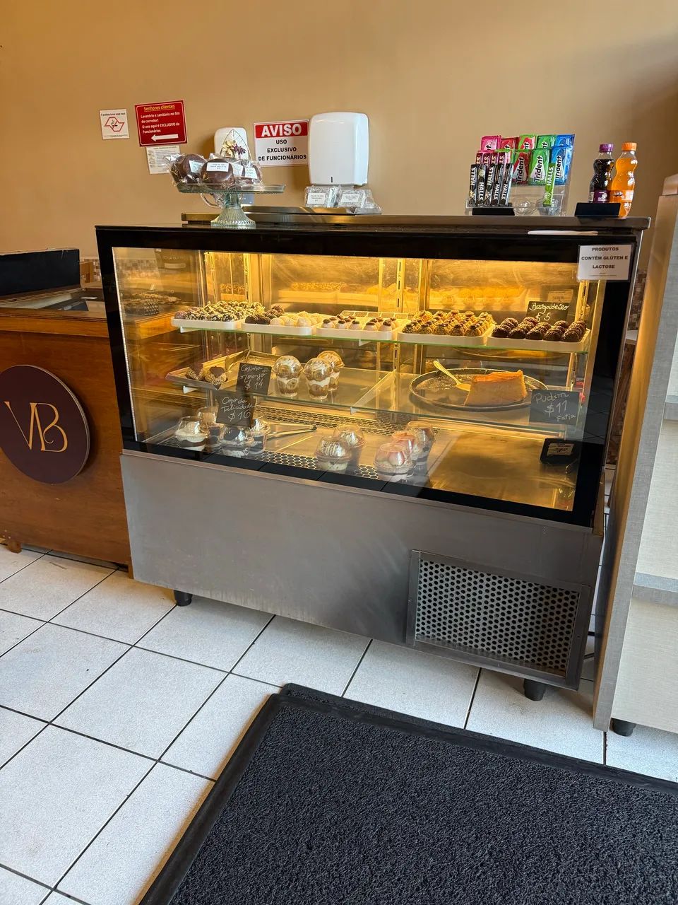 VITRINE EXPOSITORA FRIA INOX 1.20M - Foto 3