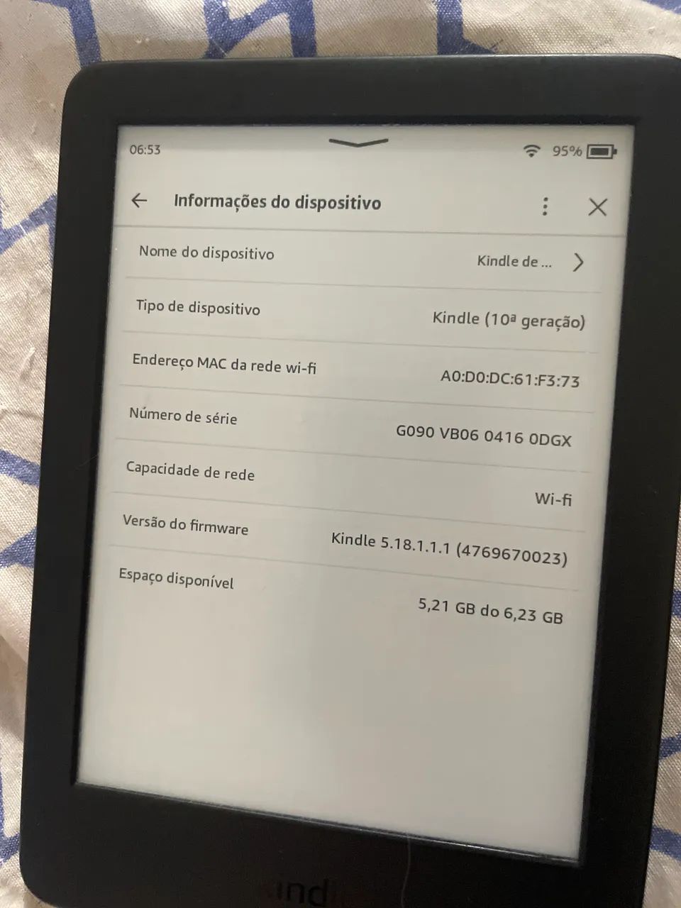 Kindle 10ª geração 