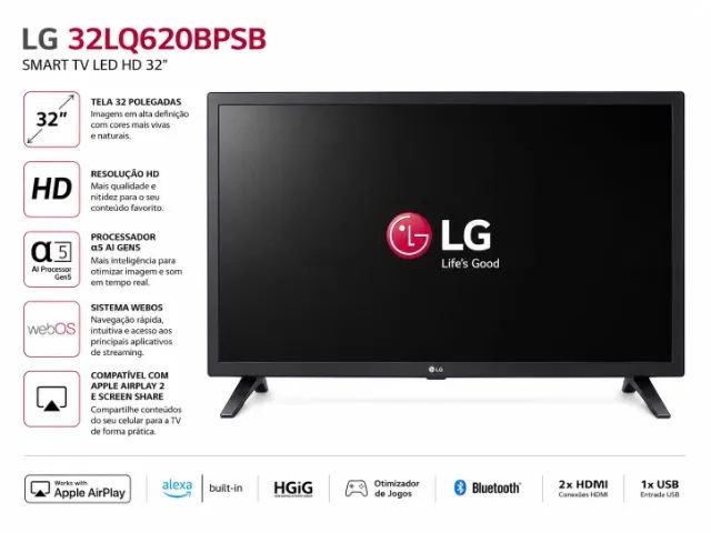 TV LG SMART HD "32"