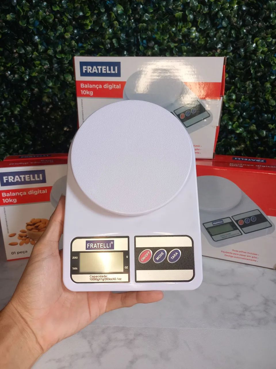 Balança digital suporta 10kg 