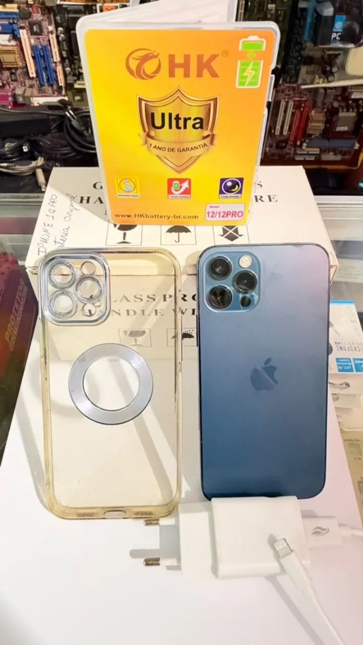 Apple Iphone 12 Pro (256 Gb) - Azul Pacífico - Foto 2